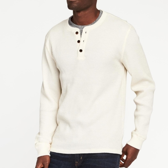 three button thermal shirts